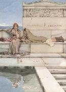 Alma-Tadema, Sir Lawrence Xanthe and Phaon (mk23) Germany oil painting artist